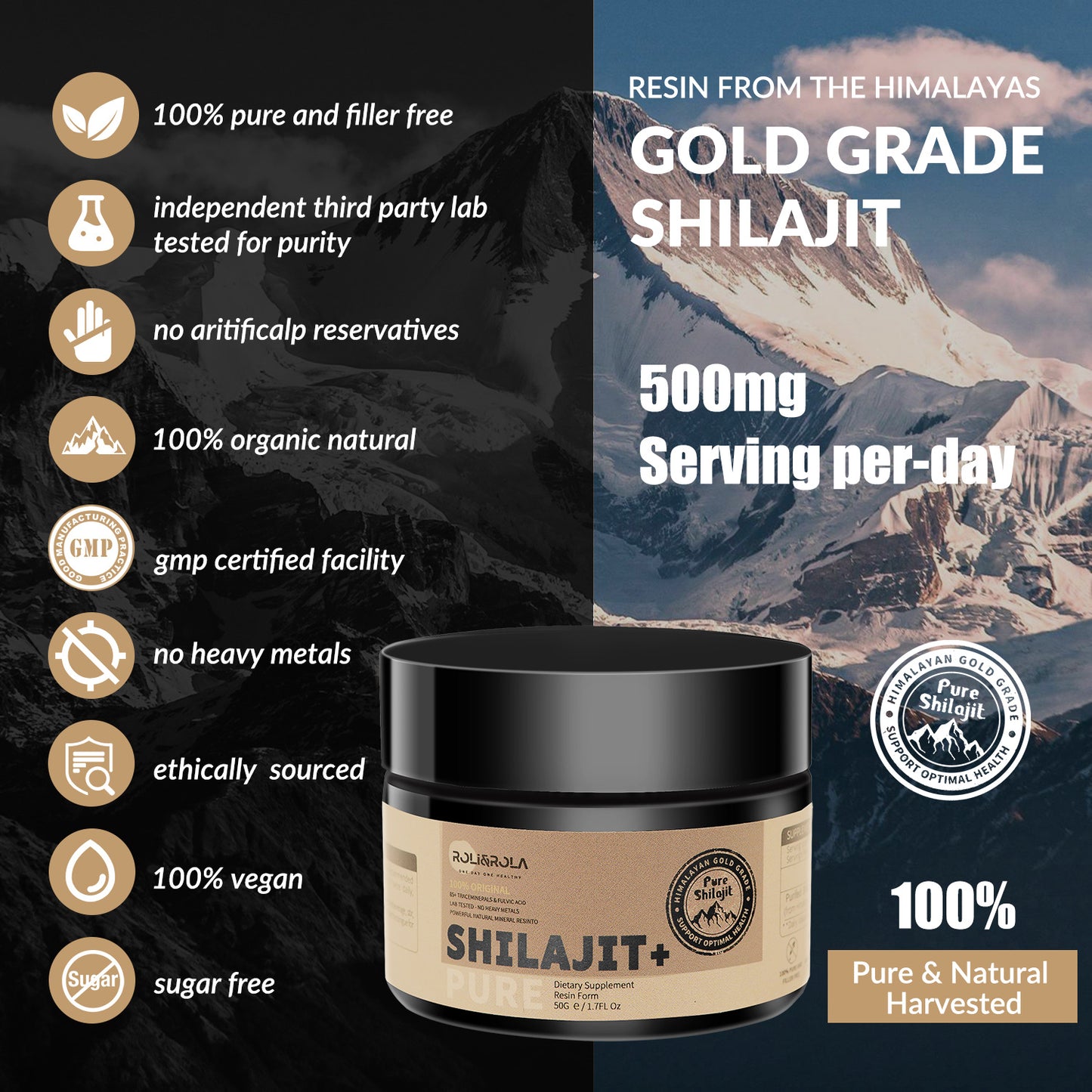 Shilajit Resin 50g - Kadaluu