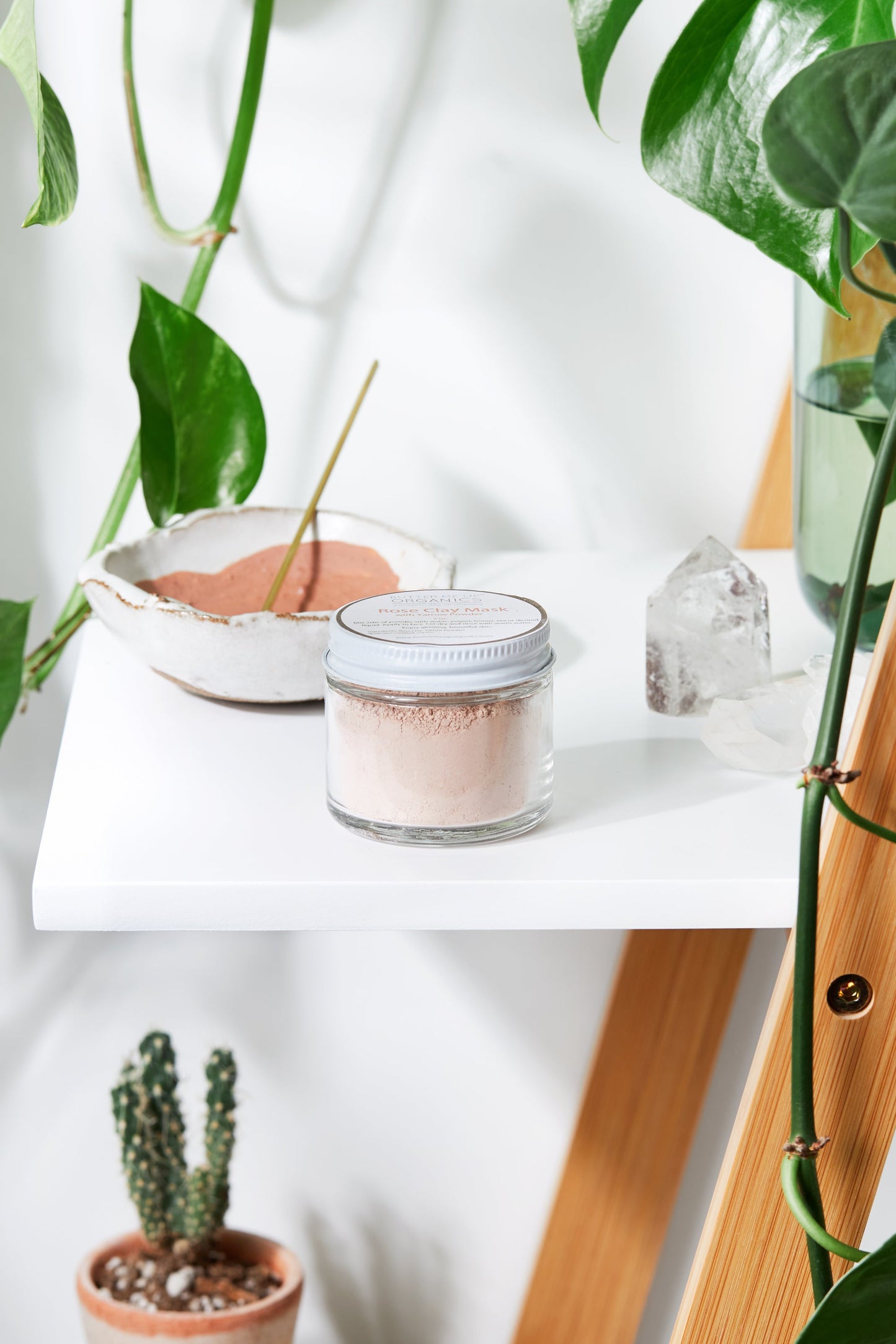 Rose Clay Face Mask - Kadaluu