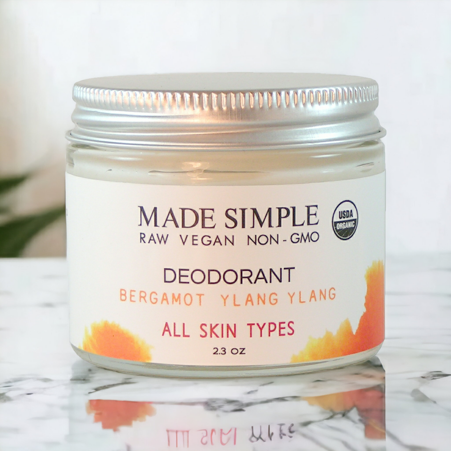 Bergamot Ylang Ylang Deodorant - Kadaluu