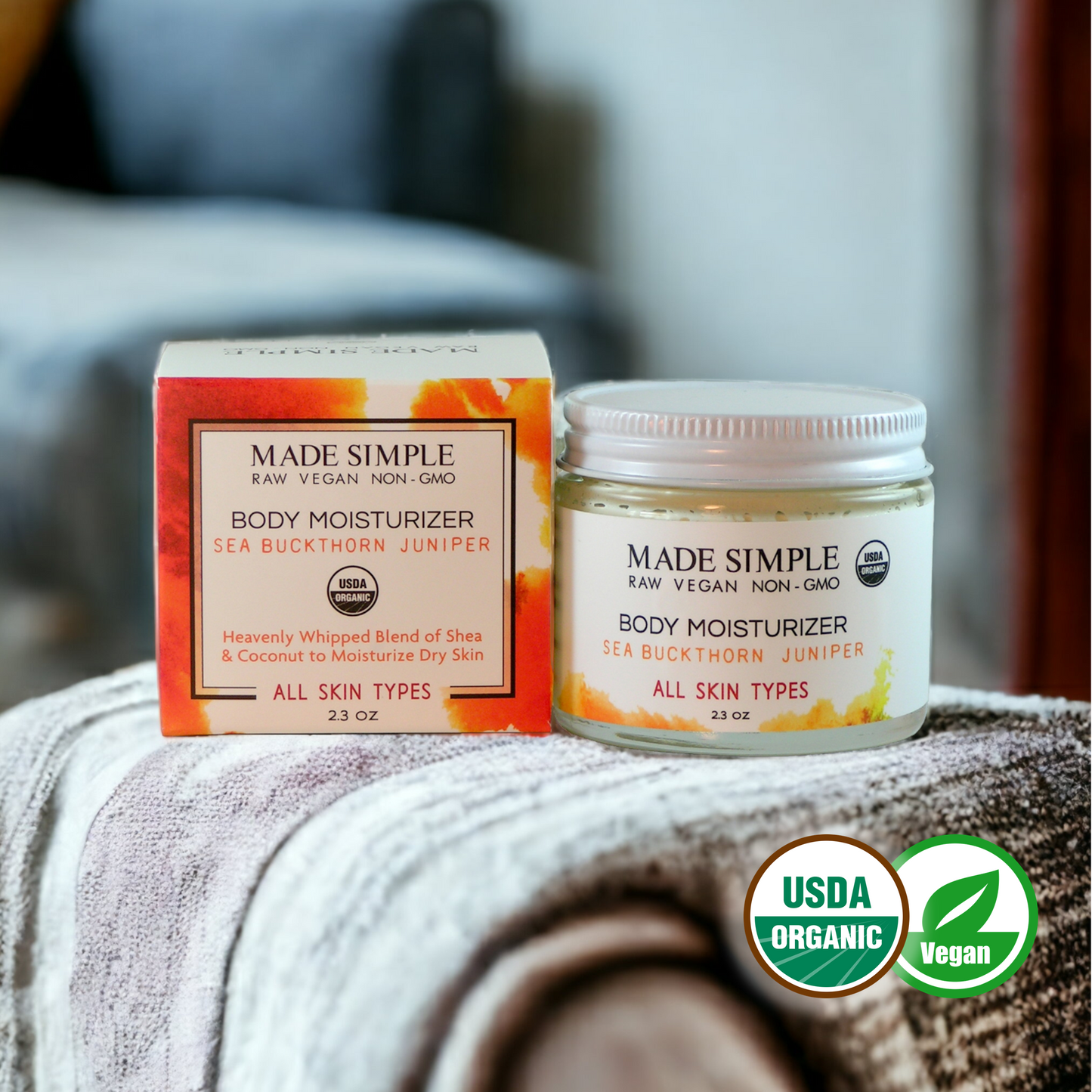 Sea Buckthorn Organic Moisturizer - Kadaluu