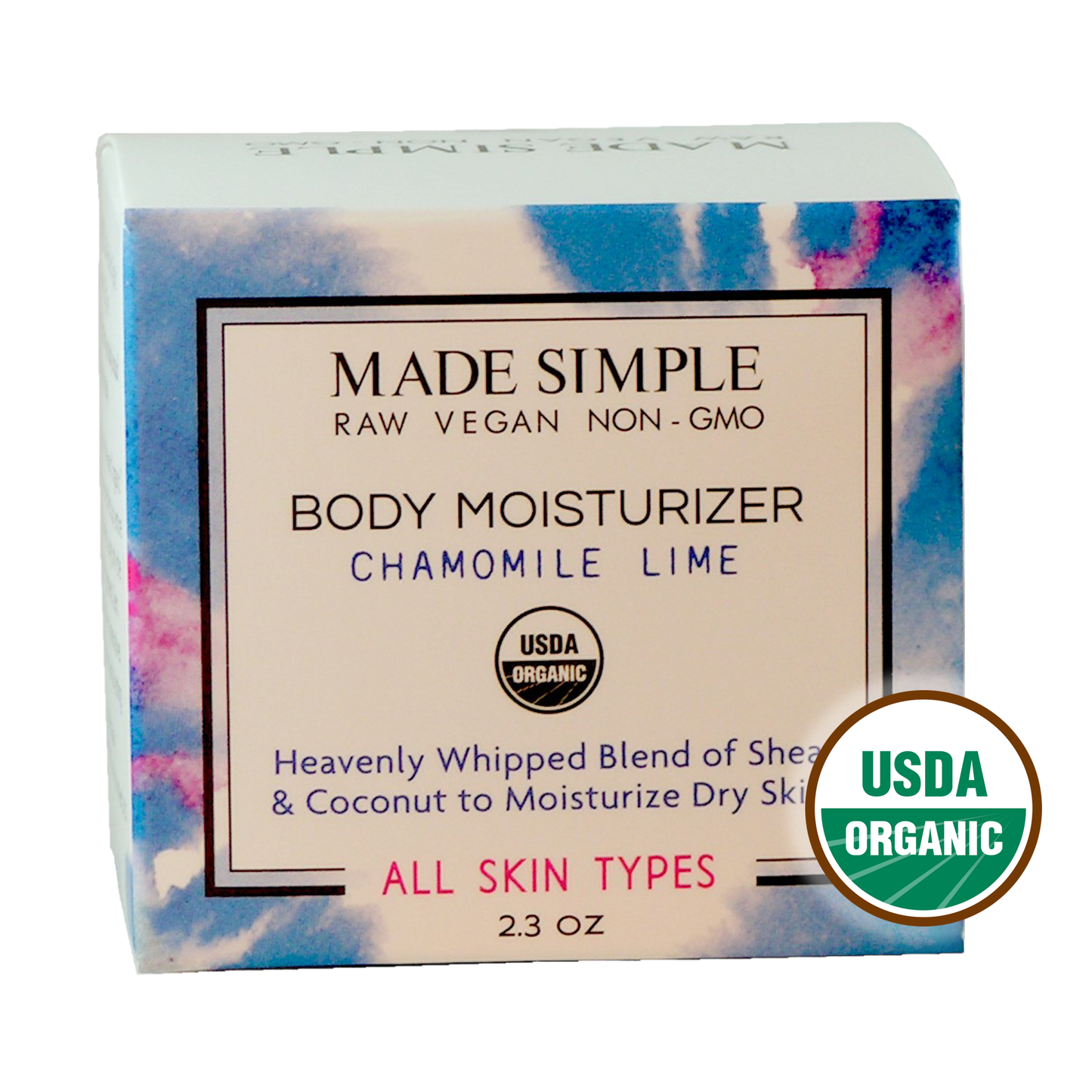 Chamomile Lime Organic Moisturizer - Kadaluu