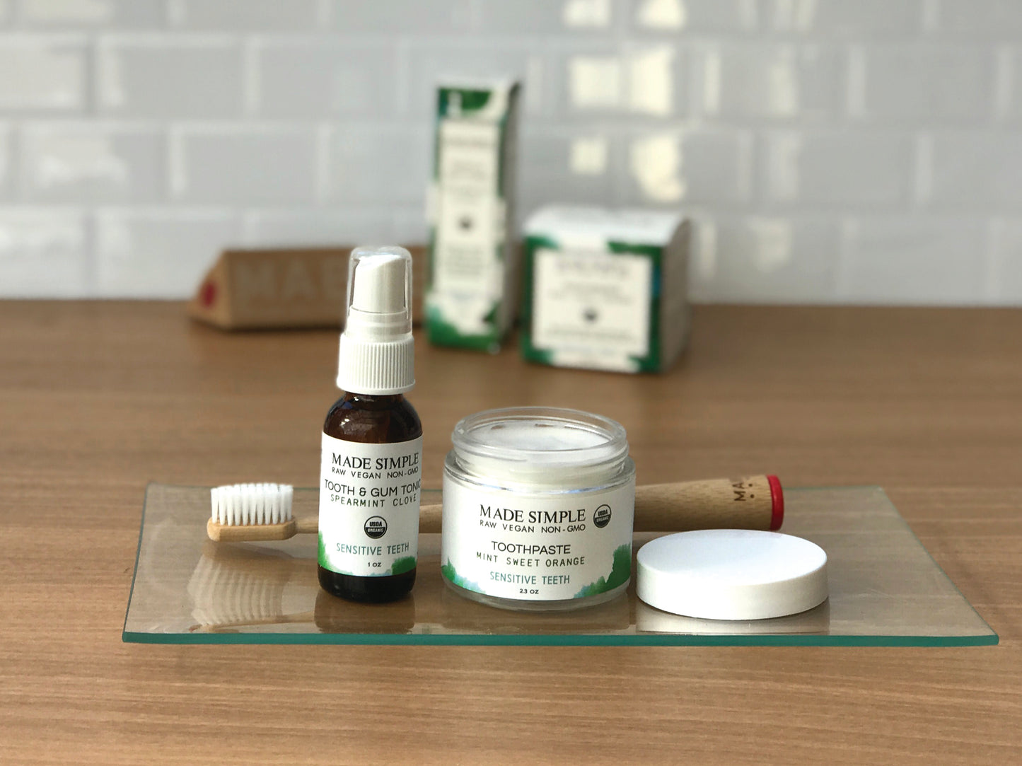 Mint Sweet Orange Organic Toothpaste - Kadaluu