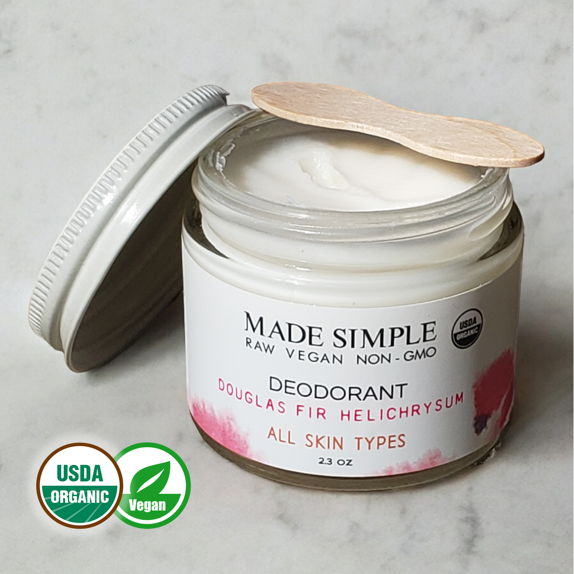 Douglas Fir Helichrysum Organic Deodorant - Kadaluu