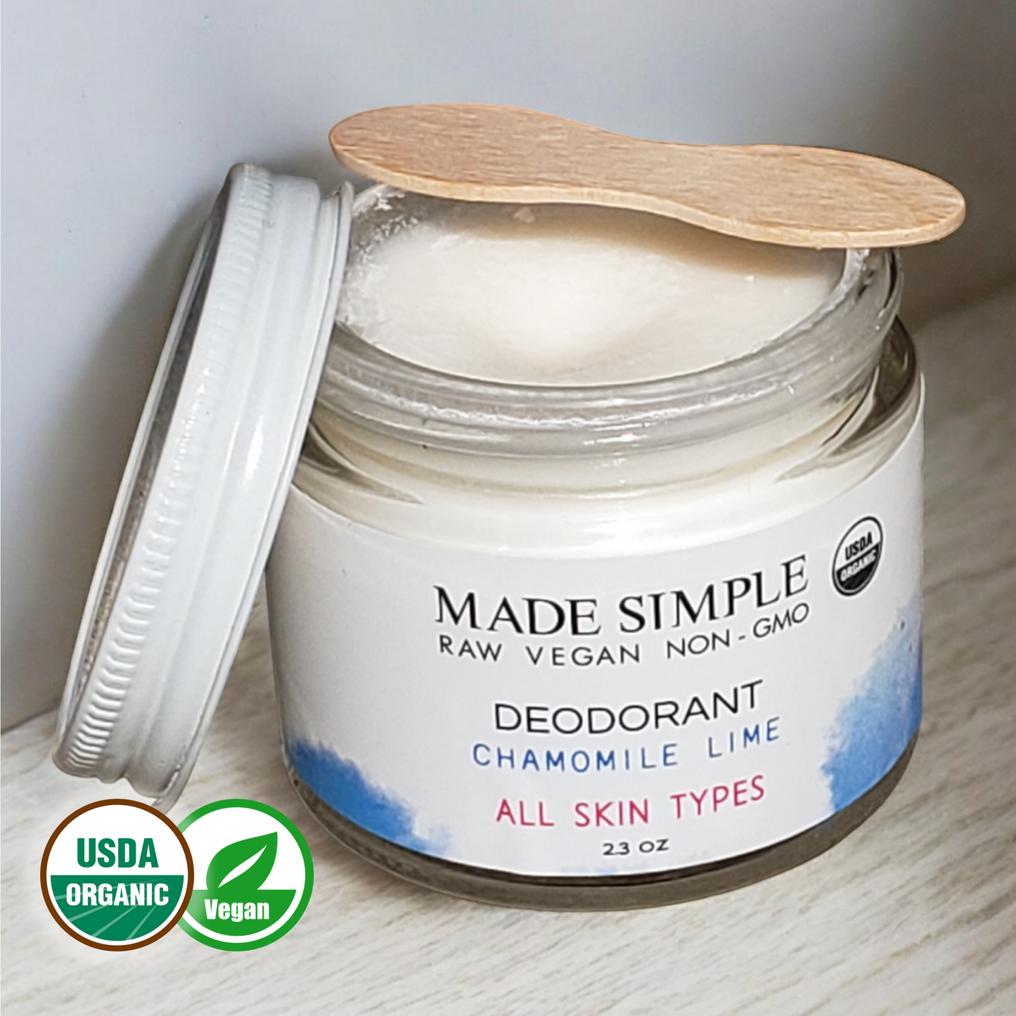 Chamomile Lime Deodorant by Made Simple - Kadaluu