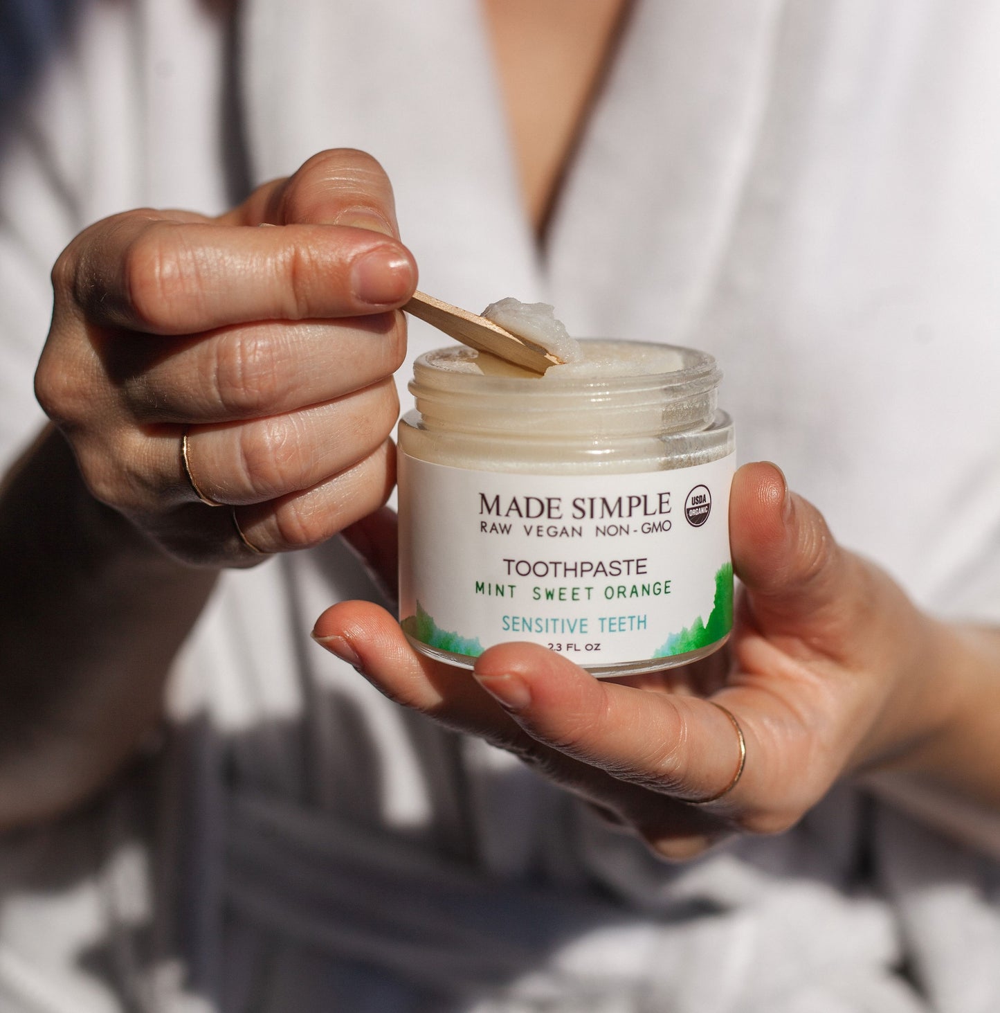 Mint Sweet Orange Organic Toothpaste - Kadaluu