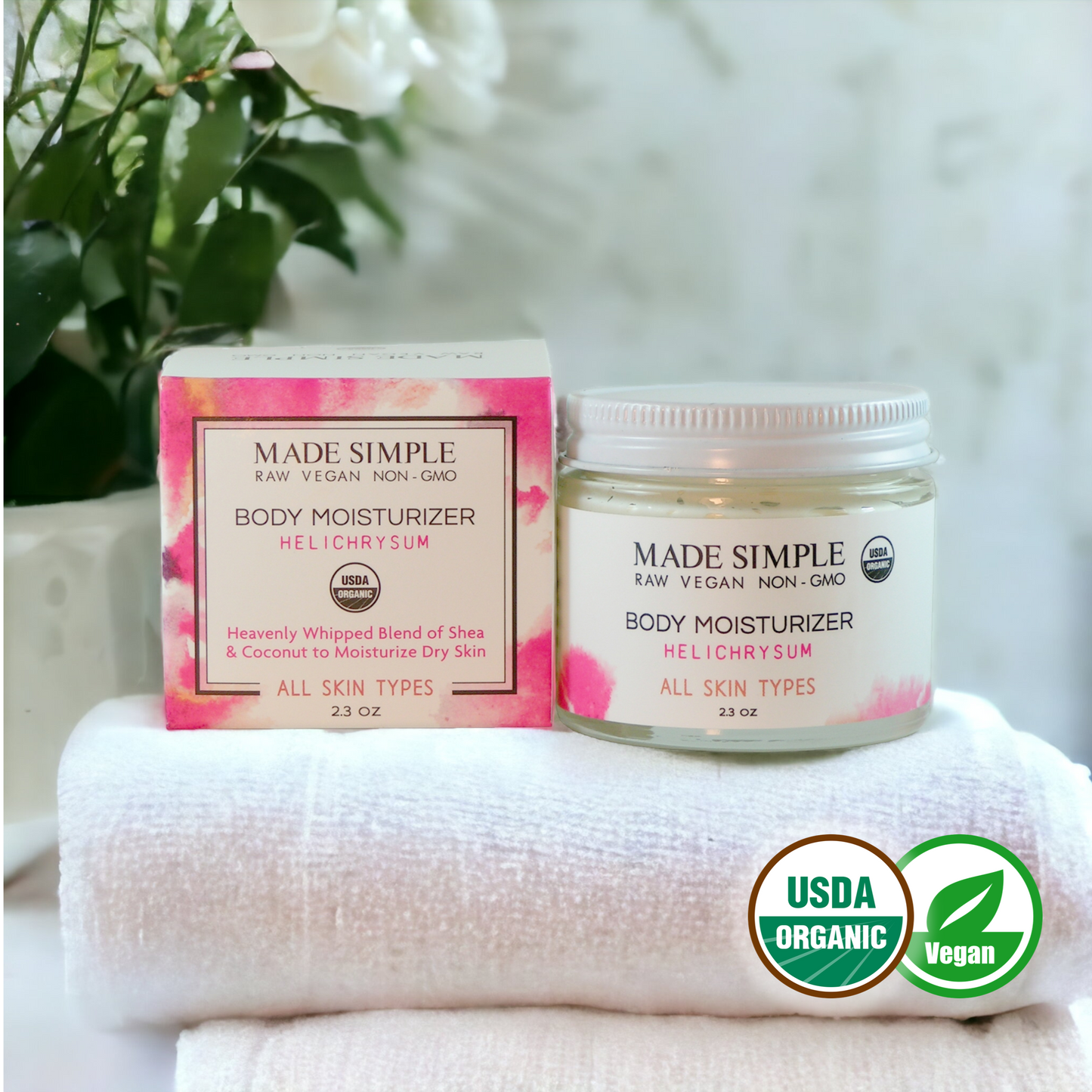 Helichrysum Organic Moisturizer - Kadaluu