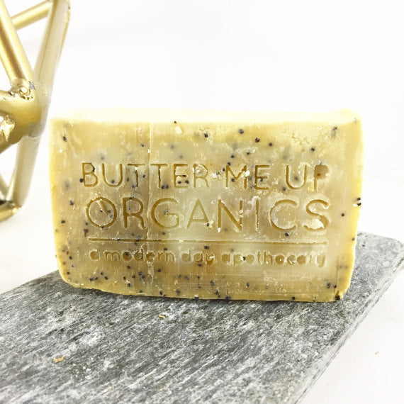 Lemon Poppyseed Organic Soap - Kadaluu