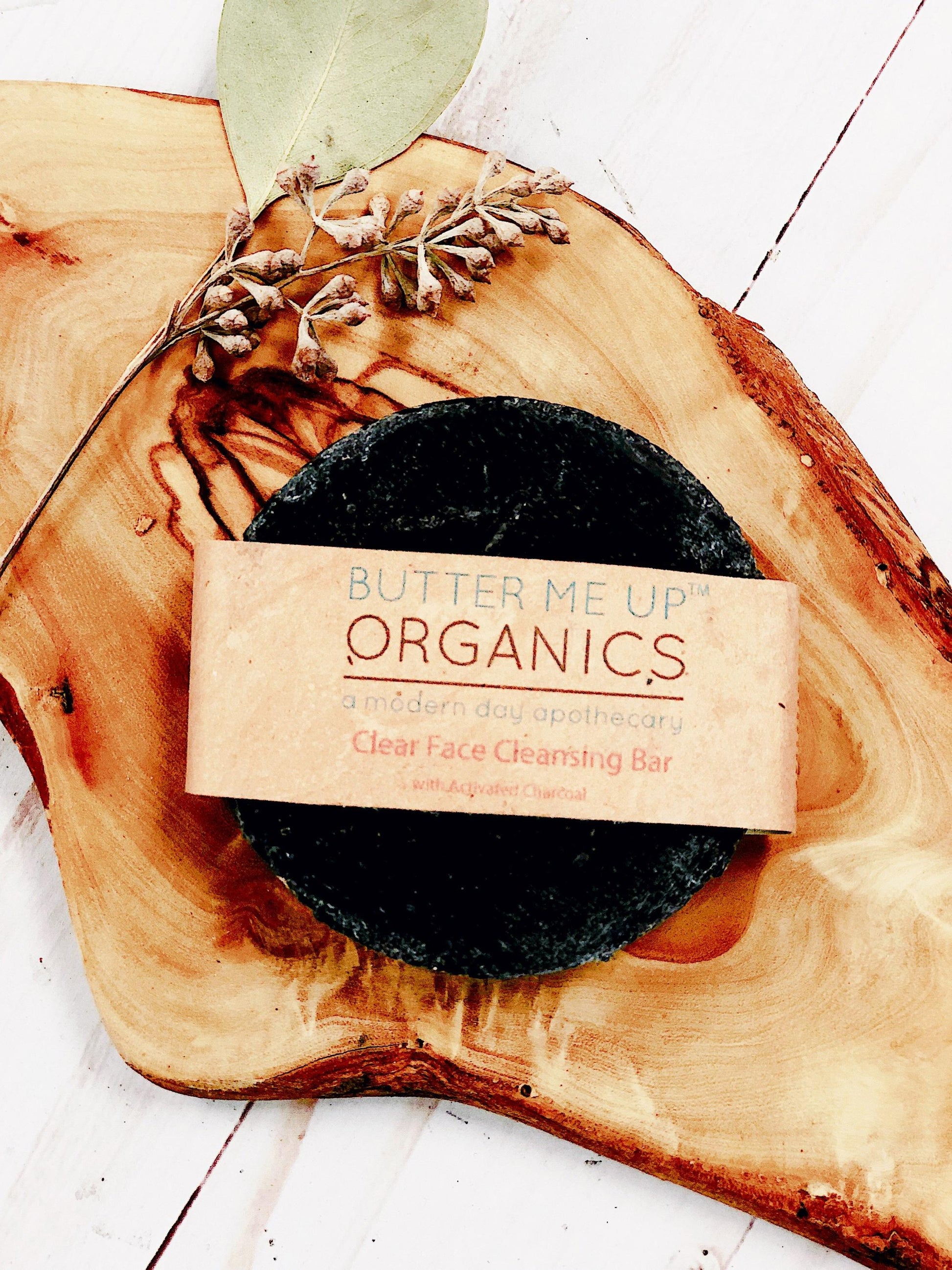 Organic Activated Charcoal Face Soap - Kadaluu