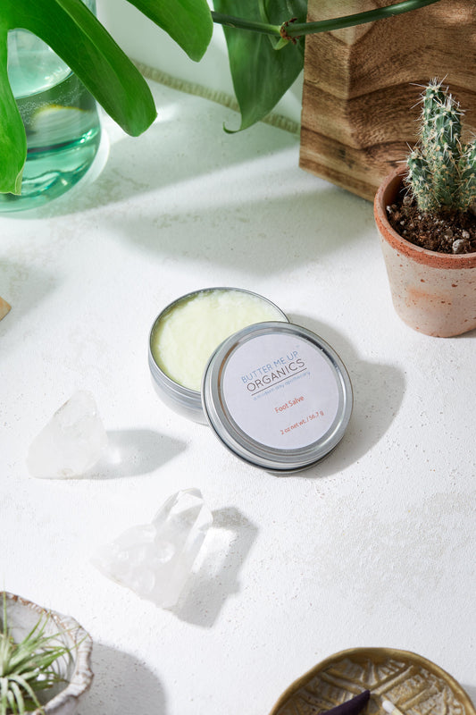 Foot Salve for Dry, Cracked Heels & Tired Feet - Kadaluu