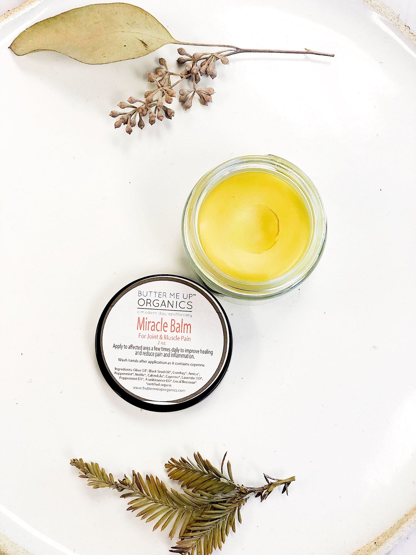 Miracle Balm Organic Herbal Pain Balm - Kadaluu