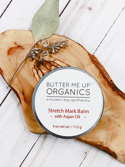 Organic Stretch Mark Body Butter with Argan Oil - Kadaluu