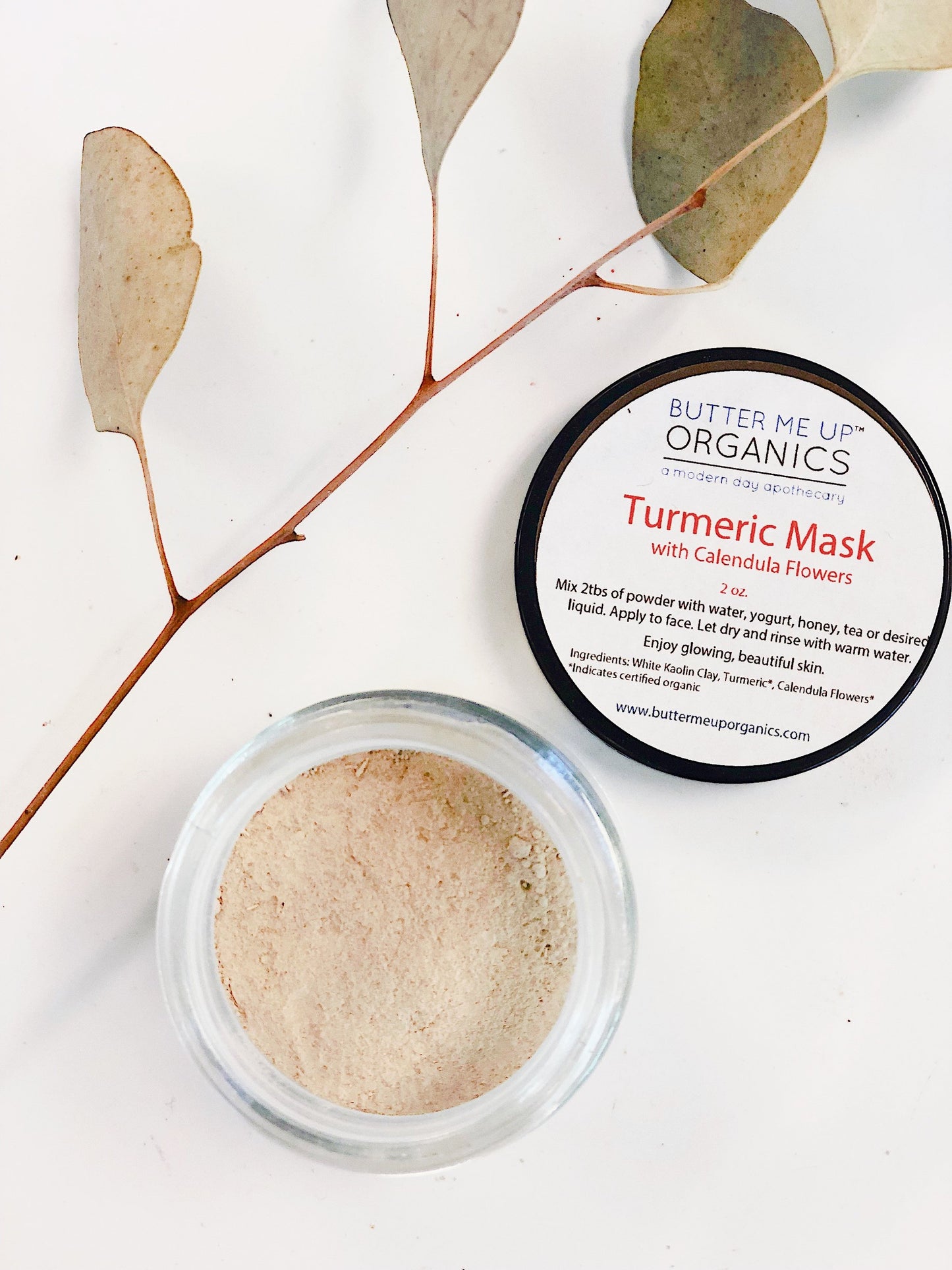 Turmeric Clay Mask - Kadaluu