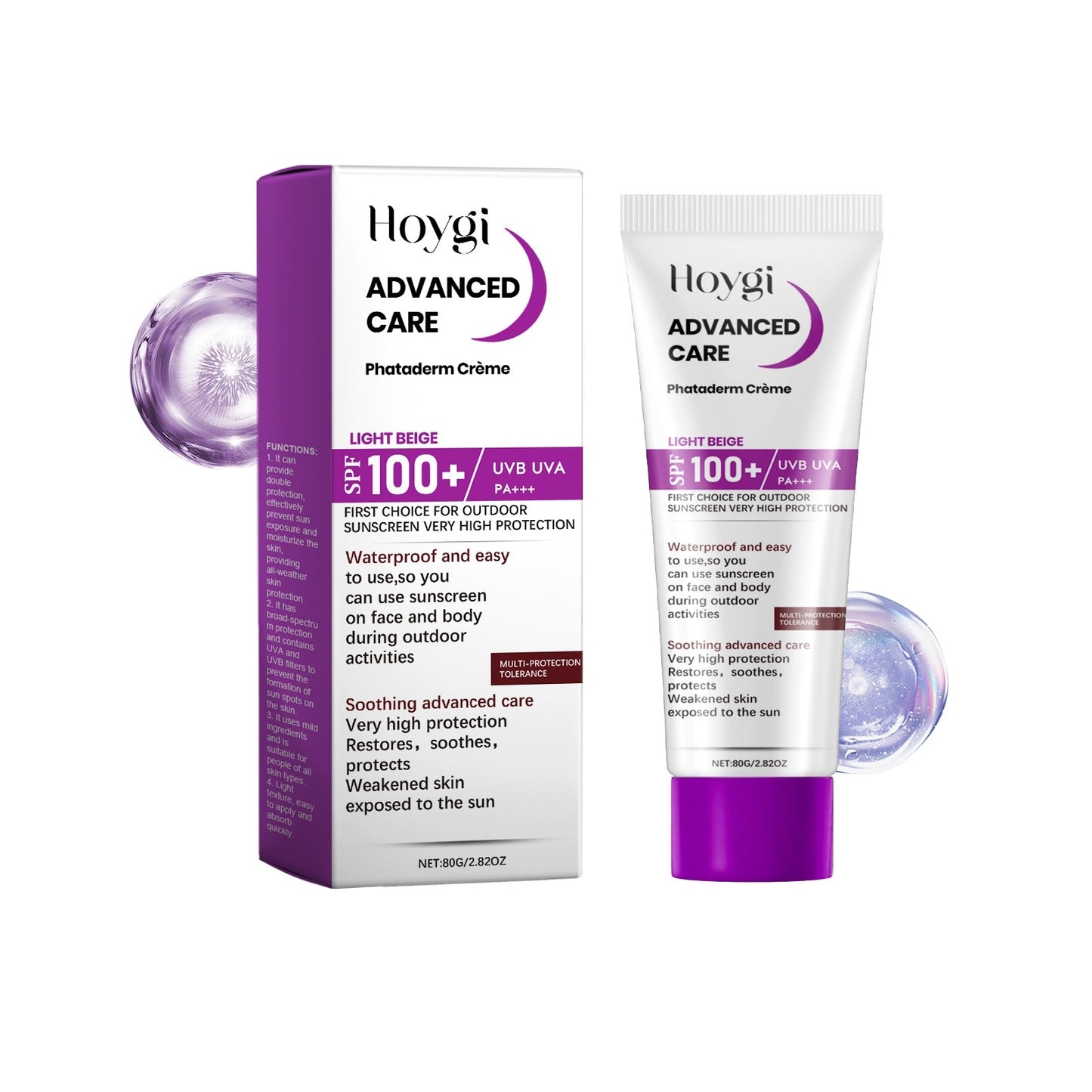 Advance Care Sunscreen SPF100+ by Hoygi