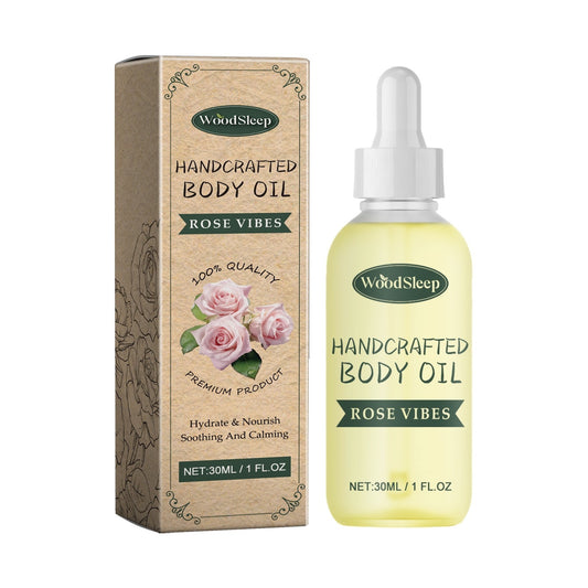 Rose Vibes Handcrafted Body Oil WoodSleep