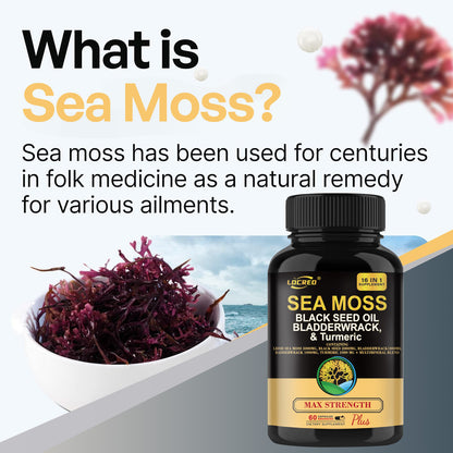 Sea Moss Blend 16-in-1 Supplements Support Capsule