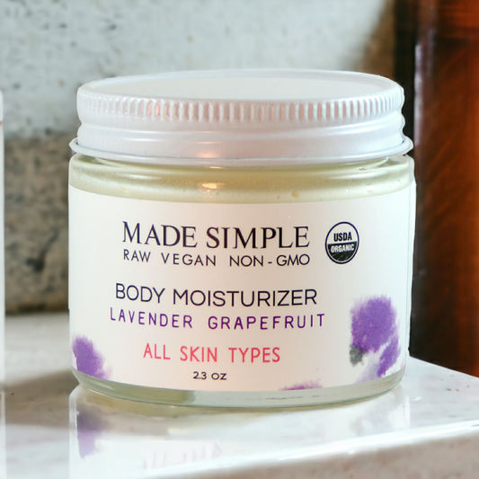 Lavender Grapefruit Organic Moisturizer - Kadaluu