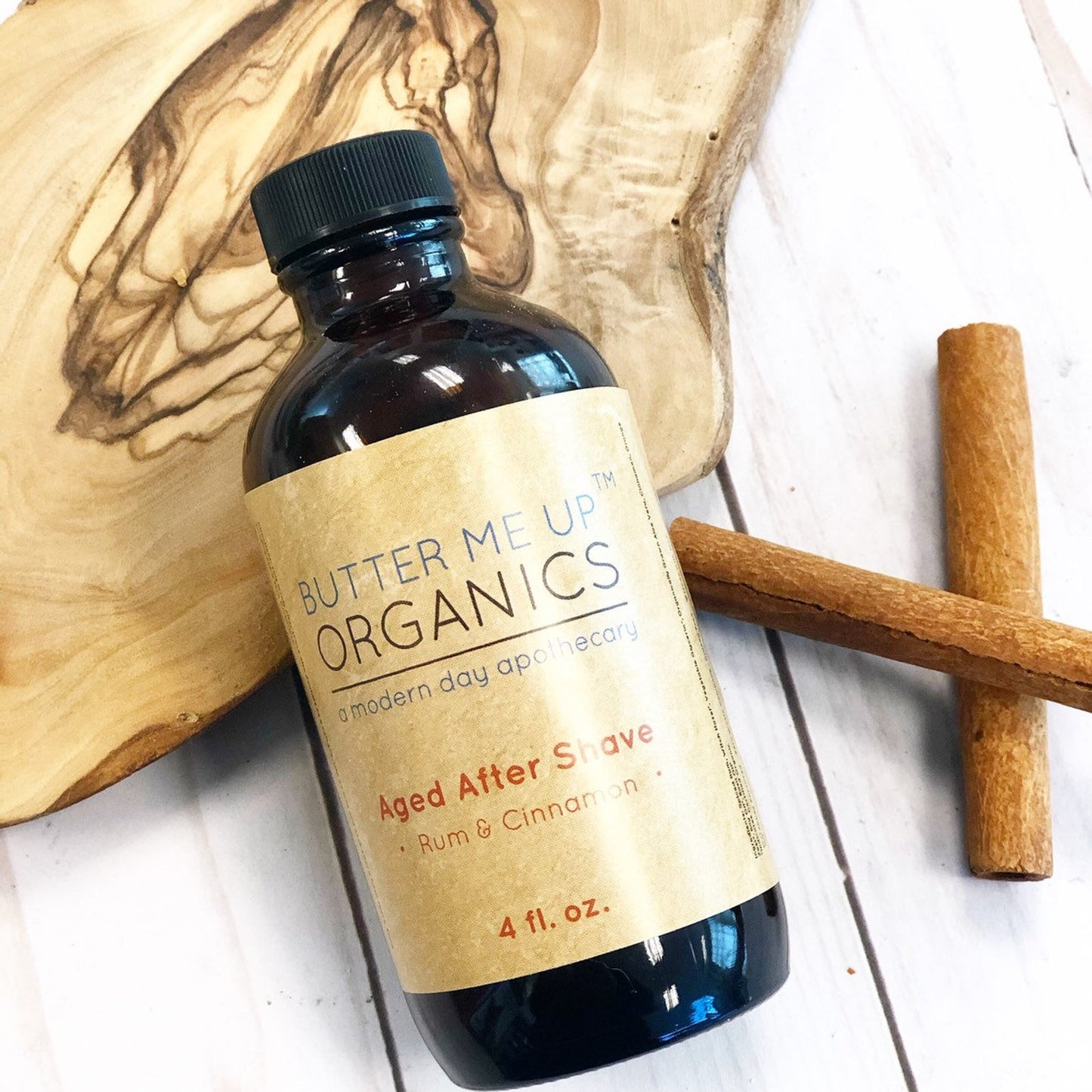 Natural Aged After Shave Rum & Cinnamon by Better Me Up