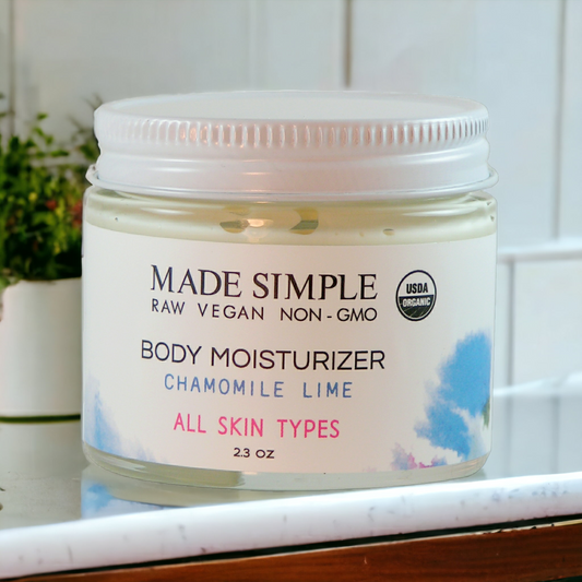 Chamomile Lime Organic Moisturizer - Kadaluu
