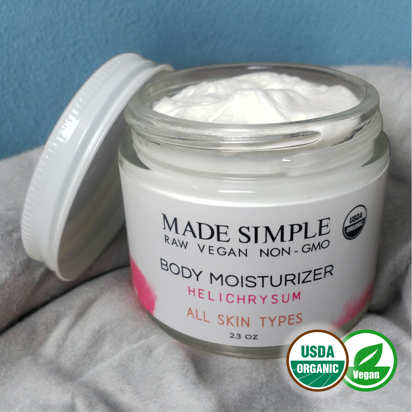 Helichrysum Organic Moisturizer - Kadaluu