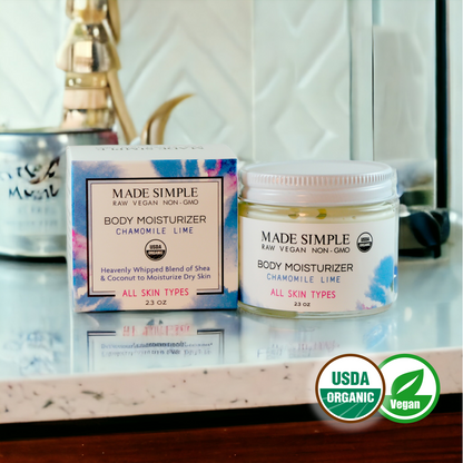 Chamomile Lime Organic Moisturizer - Kadaluu