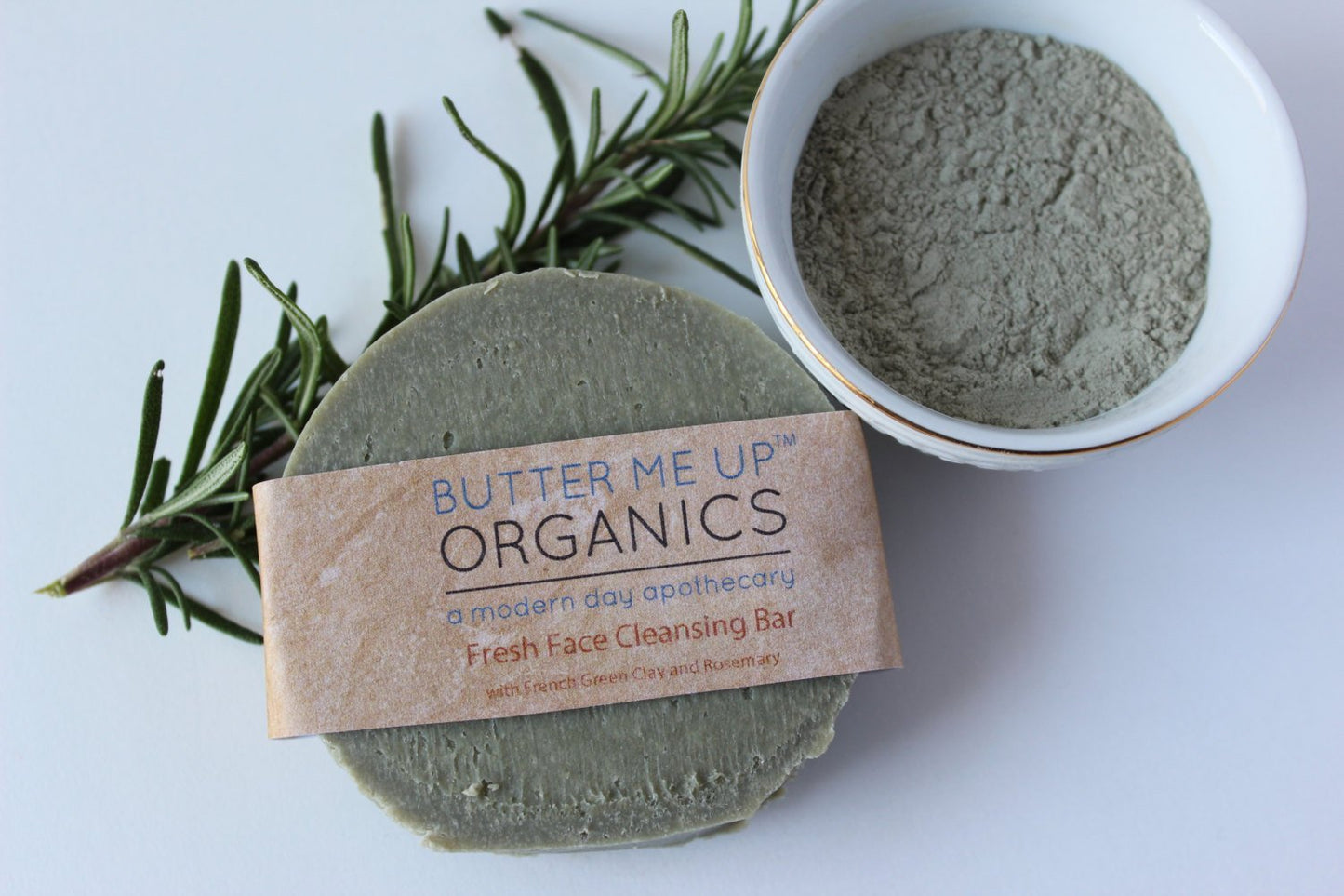 Facial Cleansing Bar with French Green Sea Clay - Kadaluu